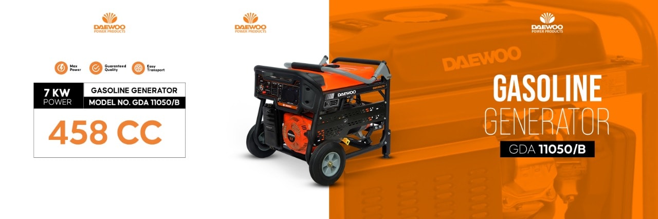 Daewoo Generator 7.5 KVA