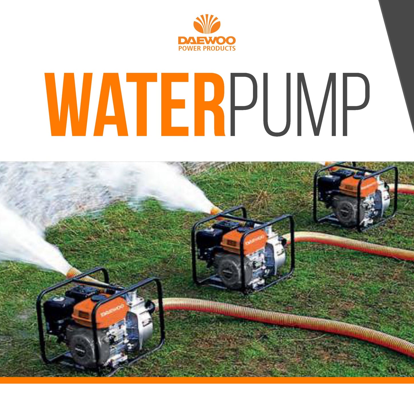 Daewoo Water Pump 4 x 4 7HP