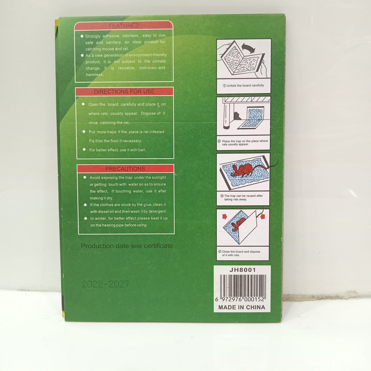 Rat Glue Book Green