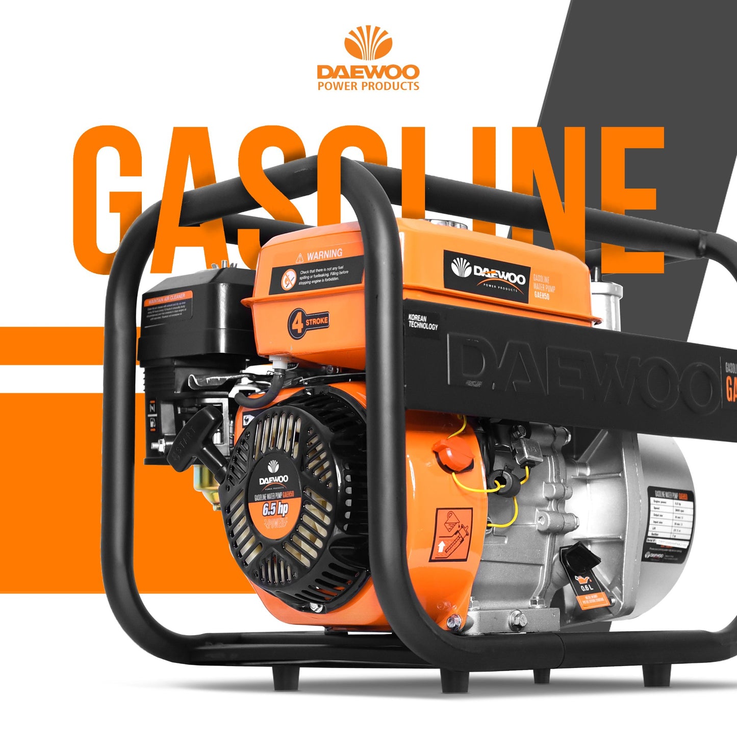 Daewoo Water Pump 2 x 2 6.5HP