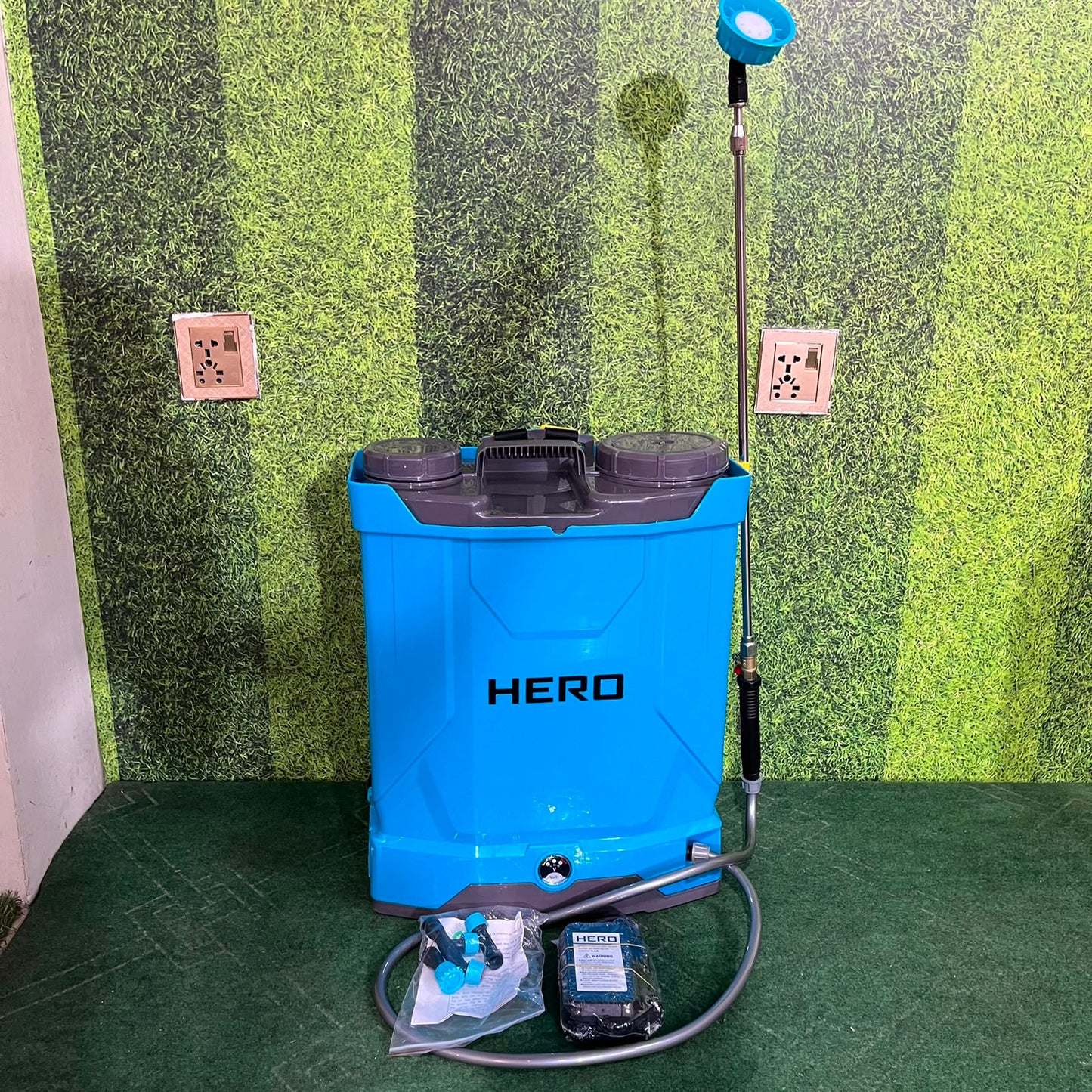 20L Battery Backpack Sprayer Double Pump Brand Name HERO