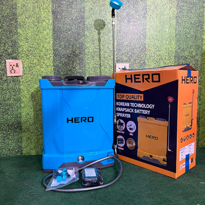 20L Battery Backpack Sprayer Double Pump Brand Name HERO
