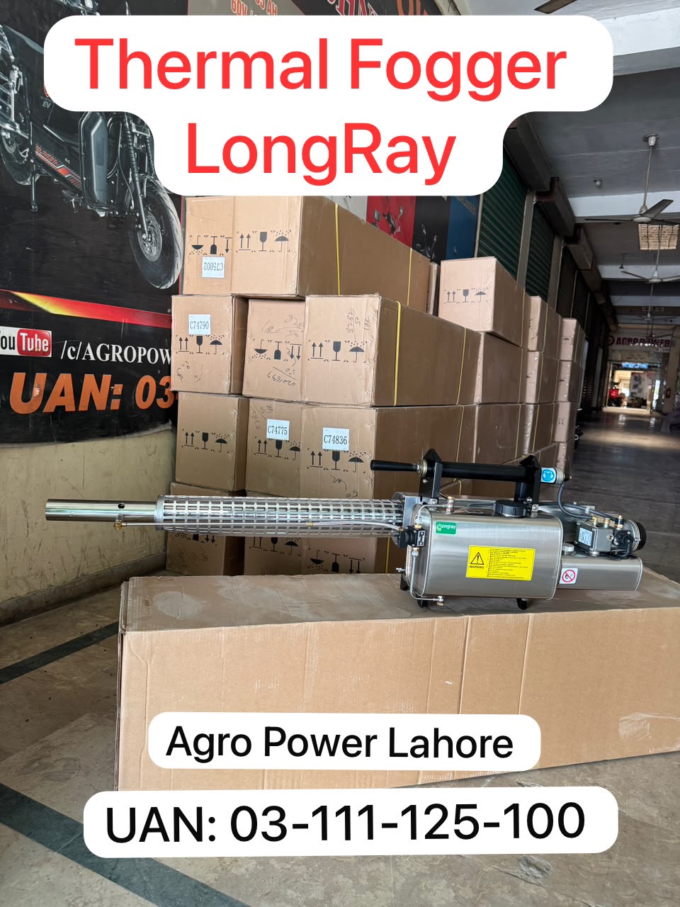 6L Stainless Steel Thermal Fogger or Poultry & Dairy Farm Disinfection Fogger