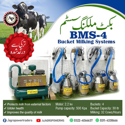 BMS-4 Bucket Milking System