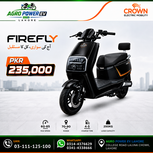 Crown FireFly Electric Socoty With Lithium