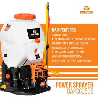 Daewoo Power Sprayer 3535