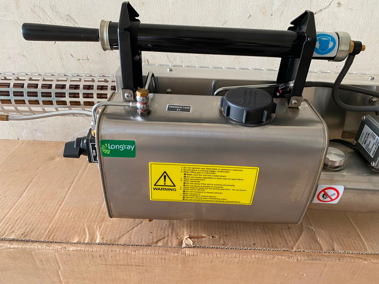 6L Stainless Steel Thermal Fogger or Poultry & Dairy Farm Disinfection Fogger