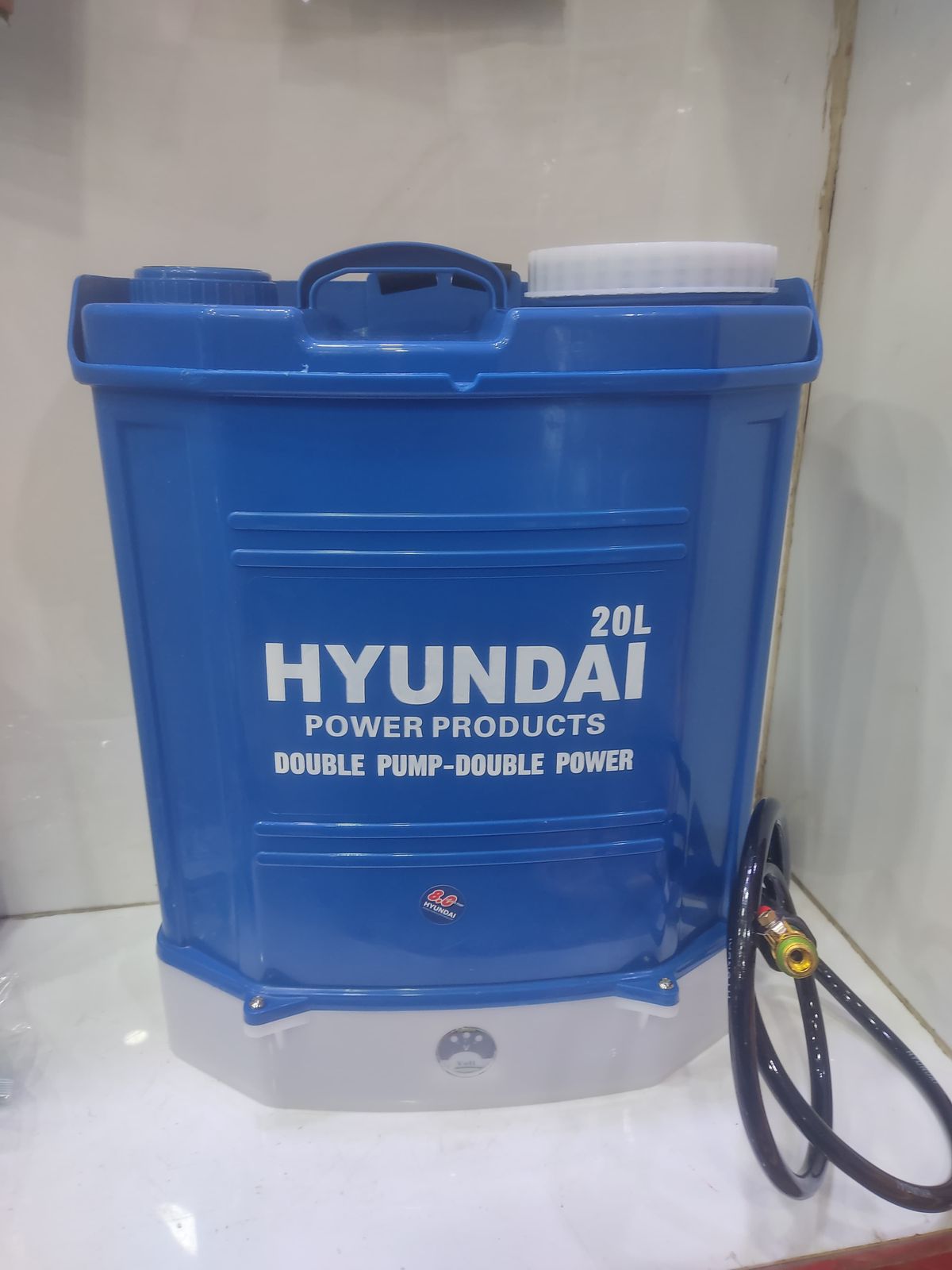 Hyundai Double Pump Battery Agriculture Sprayer Knapsack