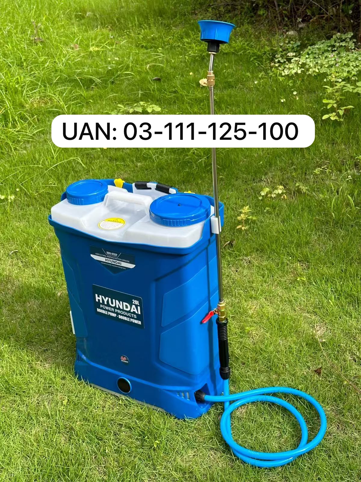 Knapsack Hyundai Battery Sprayer 20 LTR Double Pump