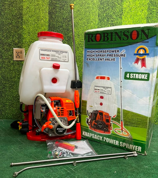 Robinson Power Sprayer RP-767 or Back Pack Power Sprayer 25 LTR