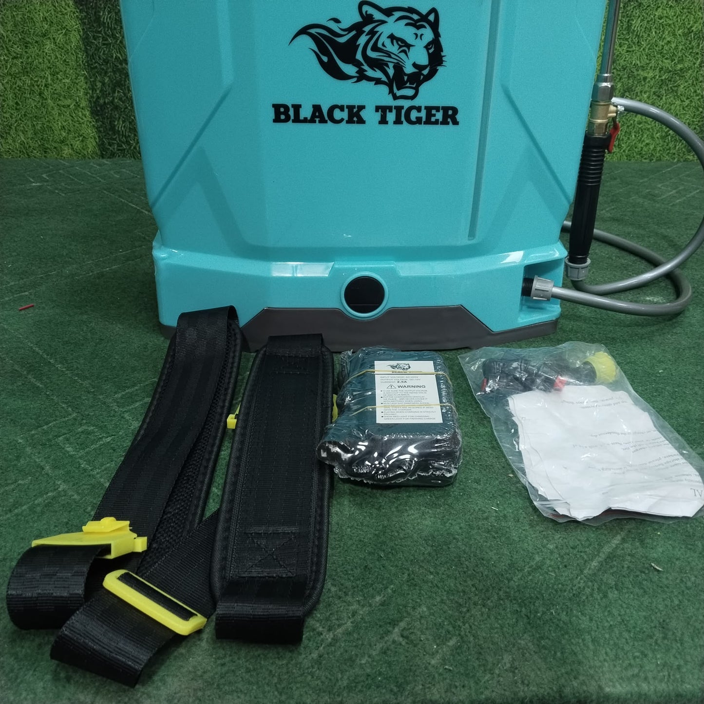 Battery Sprayer 20 LTR Double Pump Brand Name Black Tiger