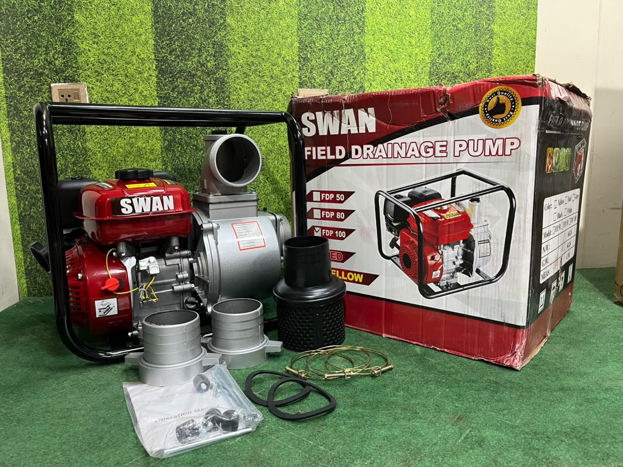 4 inches Water Pump Brand Name SWAN in 7 HP