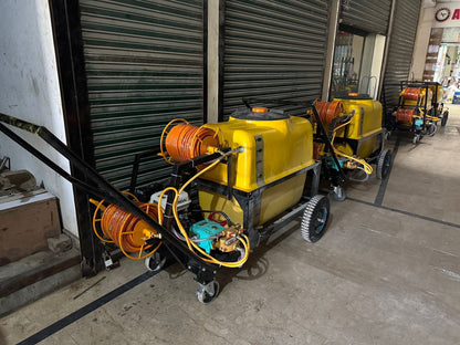 Trolley Power Sprayer 300 LTR With Engine and Pump