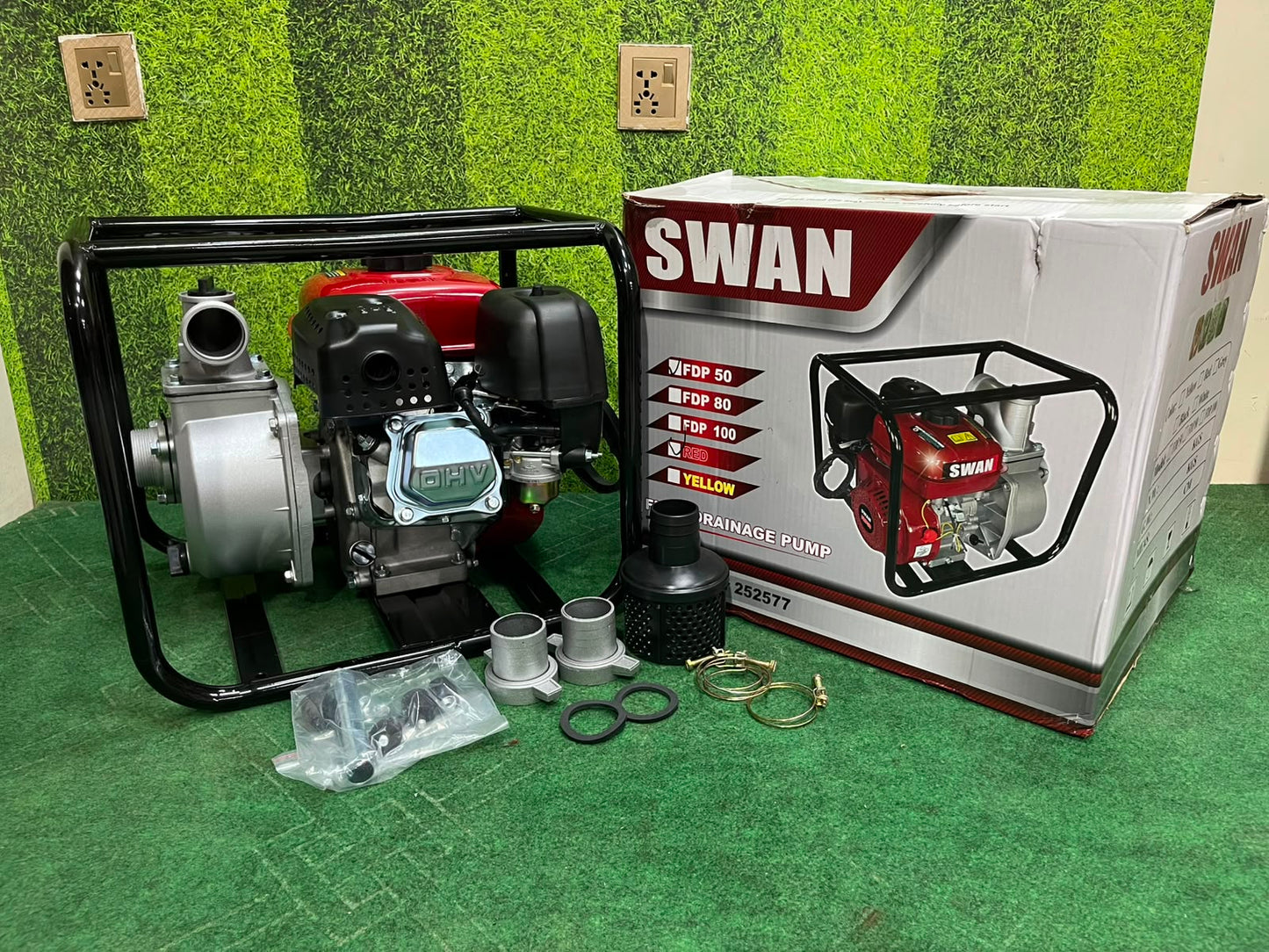 4 inches Water Pump Brand Name SWAN in 7 HP
