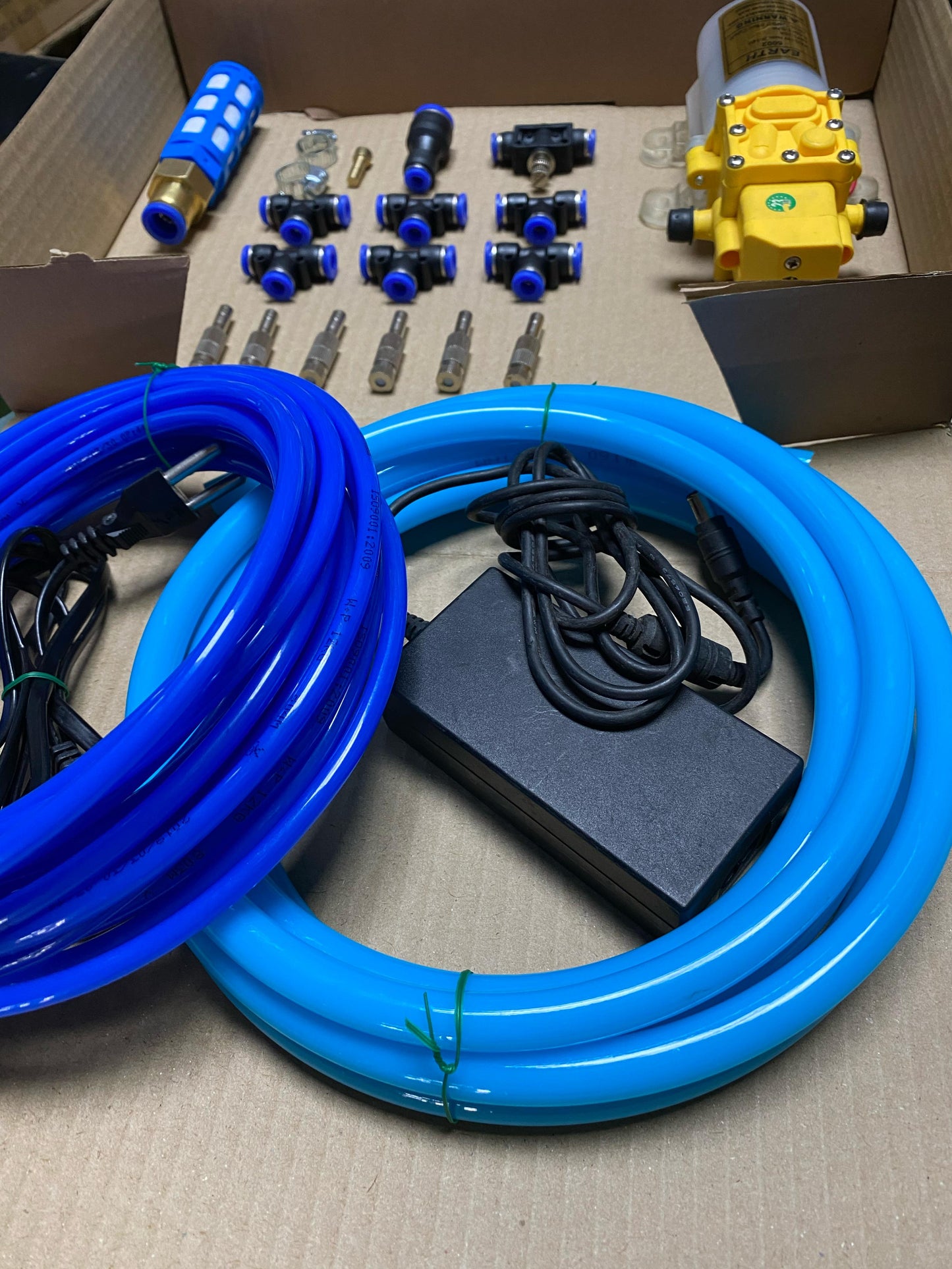6 Nozzles Water Misting System kit